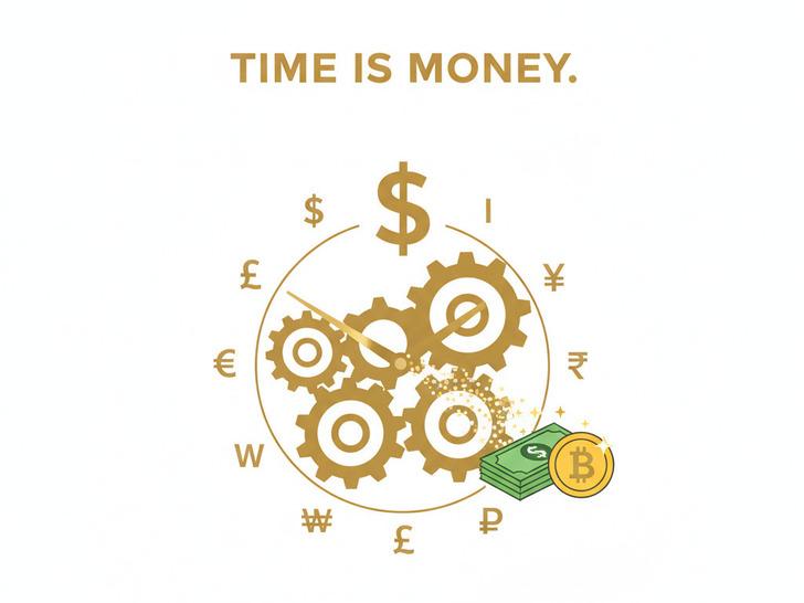 Time is money. 中文意思