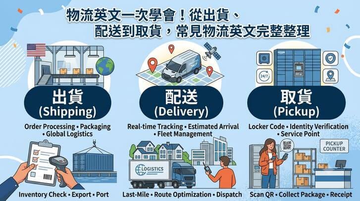 物流英文一次學會!